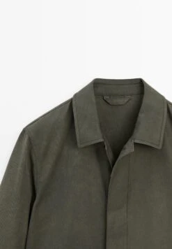 Massimo Dutti MALTINTO FINISH - Summer Jacket - Light Green -Zalando UK-Outlet ad96146408b24dbe8ca67518fe83884a