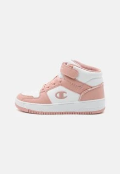 Champion Rebound 2.0 Mid Unisex - Basketball Shoes - White/Pink