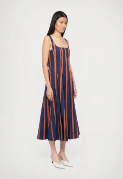Staud WELLS DRESS - Day Dress - Red/dark Blue 10 Staud WELLS DRESS - Day Dress - Red/dark Blue -Zalando UK-Outlet ae061fa7d41a40bba8454757939ea16b
