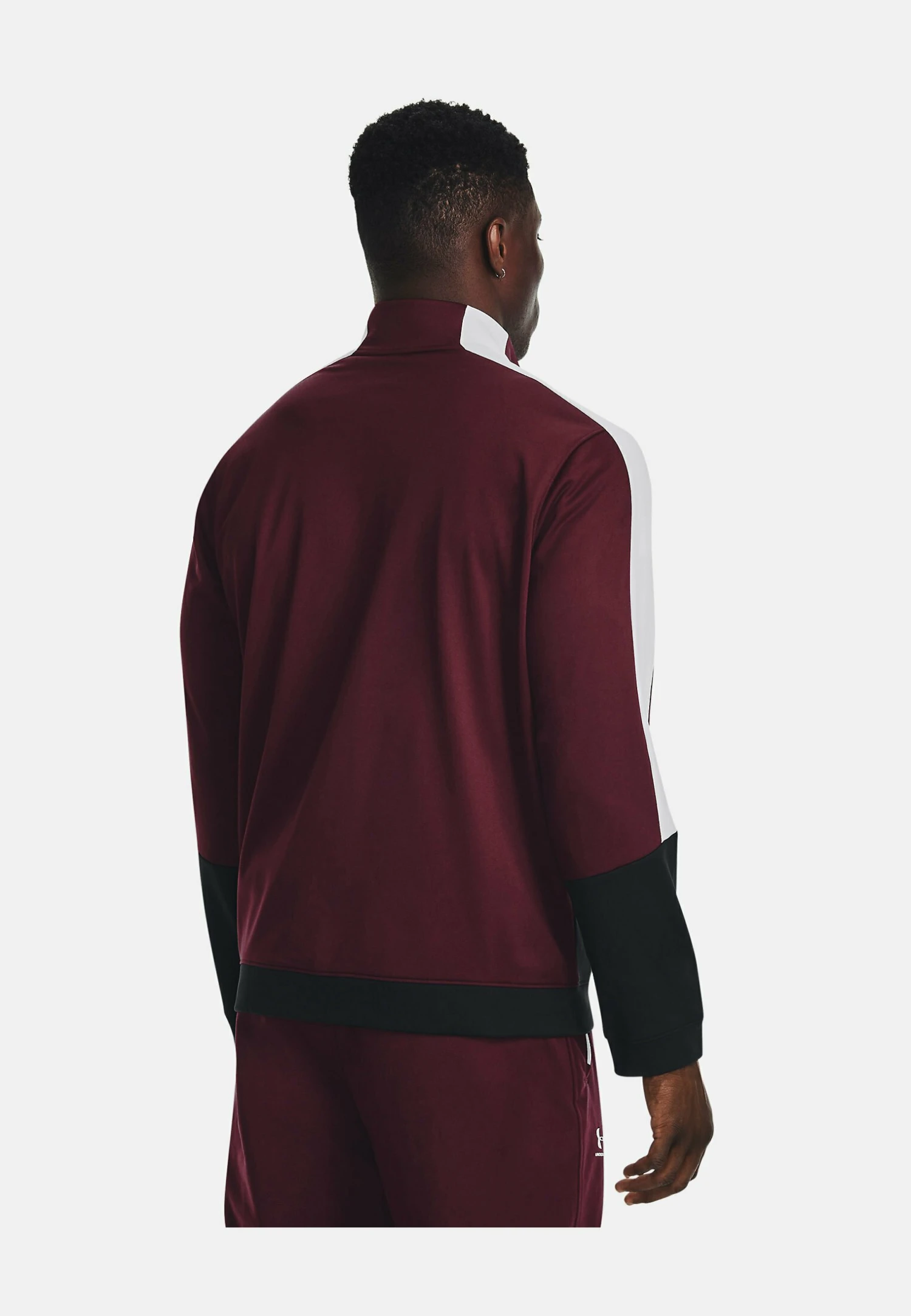 Under Armour Warmup Tricot Fashion - Training Jacket - Dark Maroon 3 Under Armour Warmup Tricot Fashion - Training Jacket - Dark Maroon - Image 3