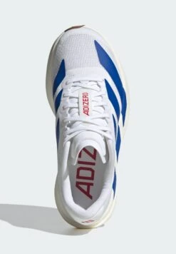 ADIDAS PERFORMANCE EVO SL ADIZERO UNISEX - Road Running Shoes - Ftwr White/team Royal Blue/pure Ruby -Zalando UK-Outlet af98fc46c62e4c48bc8fc1545bed5145