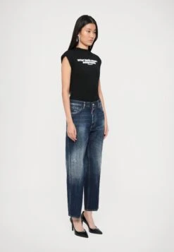 DSQUARED2 OPEN BACK - Print T-shirt - Black -Zalando UK-Outlet afc51b9b15634b19901916852c8b35f4