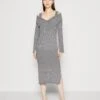 Notes Du Nord Grace Dress - Jumper Dress - Noir Mix