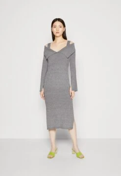 Notes Du Nord Grace Dress - Jumper Dress - Noir Mix