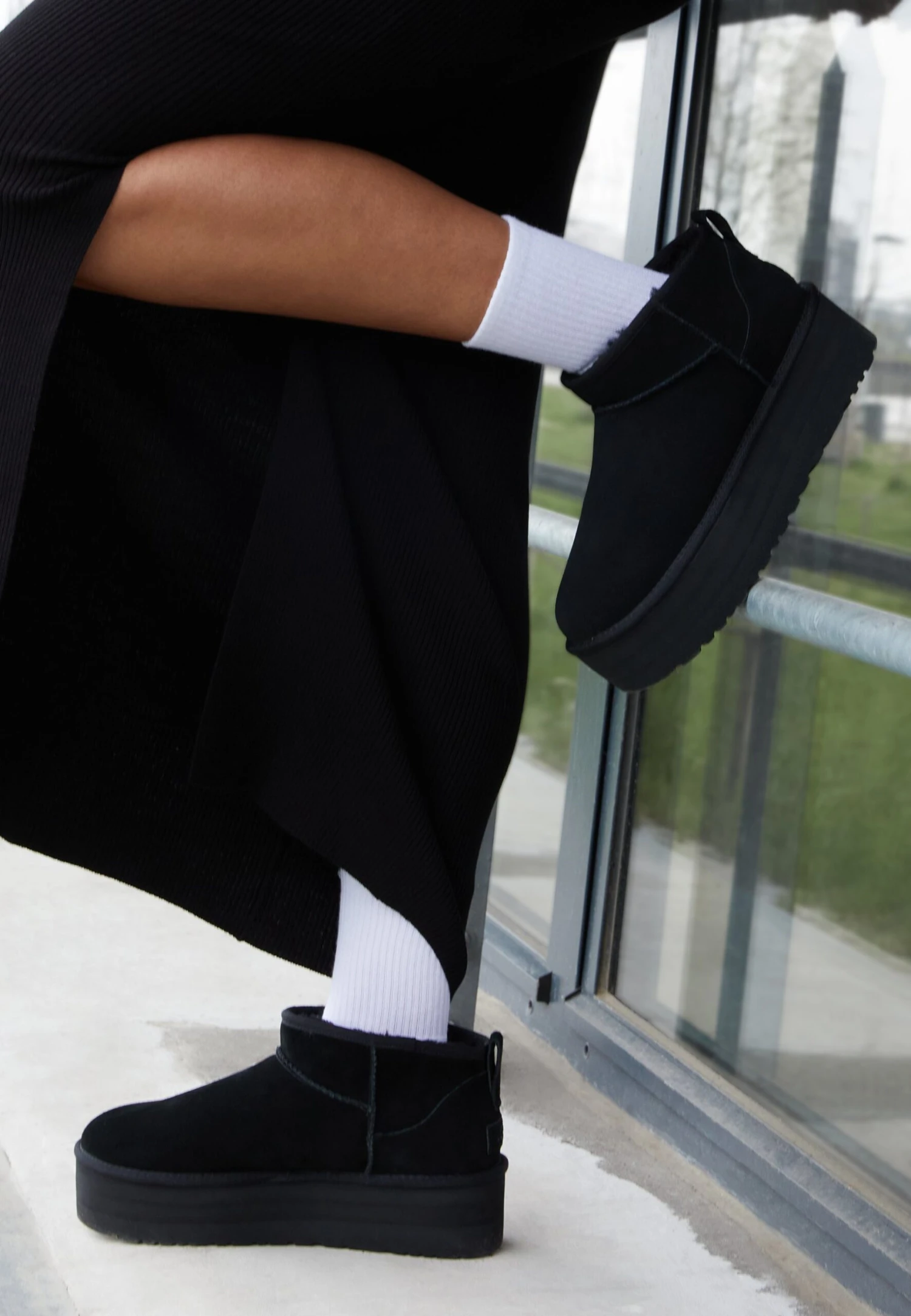 Ugg CLASSIC ULTRA MINI PLATFORM - Ankle Boots - Sand 10 Ugg CLASSIC ULTRA MINI PLATFORM - Ankle Boots - Sand - Image 10