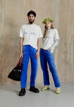 ETUDES Corner Yves Klein Unisex - Slim Fit Jeans - Blue