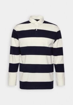 TOM TAILOR Denim Relaxed Stripe- Polo Shirt - Navy -Zalando UK-Outlet b056e35c7e7a48e1b7376c866a566d04