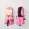 Stella McCartney Kids SNOW GLOVES UNISEX - Mittens - Pink