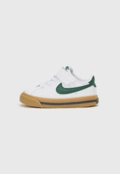 Nike Sportswear COURT LEGACY - Trainers - White/fir Gum/brown Anthracite