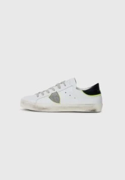 Philippe Model UNISEX - Trainers - White/black/neon Yellow/grey
