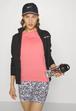 Champion Crewneck - Basic T-Shirt - Pink -Zalando UK-Outlet b1f9ff7affa14ffe9c14b84b191e3a44