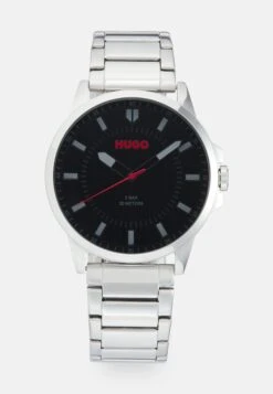 Hugo First - Watch - Silver-Coloured/Black