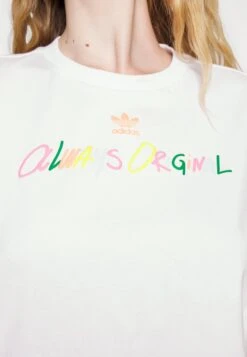 Adidas Originals Graphic Tee - Print T-Shirt - White -Zalando UK-Outlet b40ef67e01384660b6622d5276cd4166