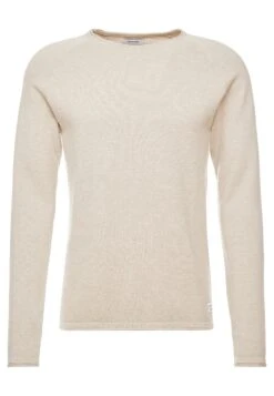 Jack & Jones Crew Neck Noos - Jumper - Oatmeal Melange -Zalando UK-Outlet b419020563b140edb56e5fba42c5874c