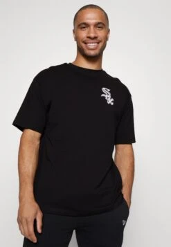 NEW ERA Chicago White Sox League Essentials Tee - Sports T-Shirt - Black -Zalando UK-Outlet b55f28a931164990ba2aab52462760ac