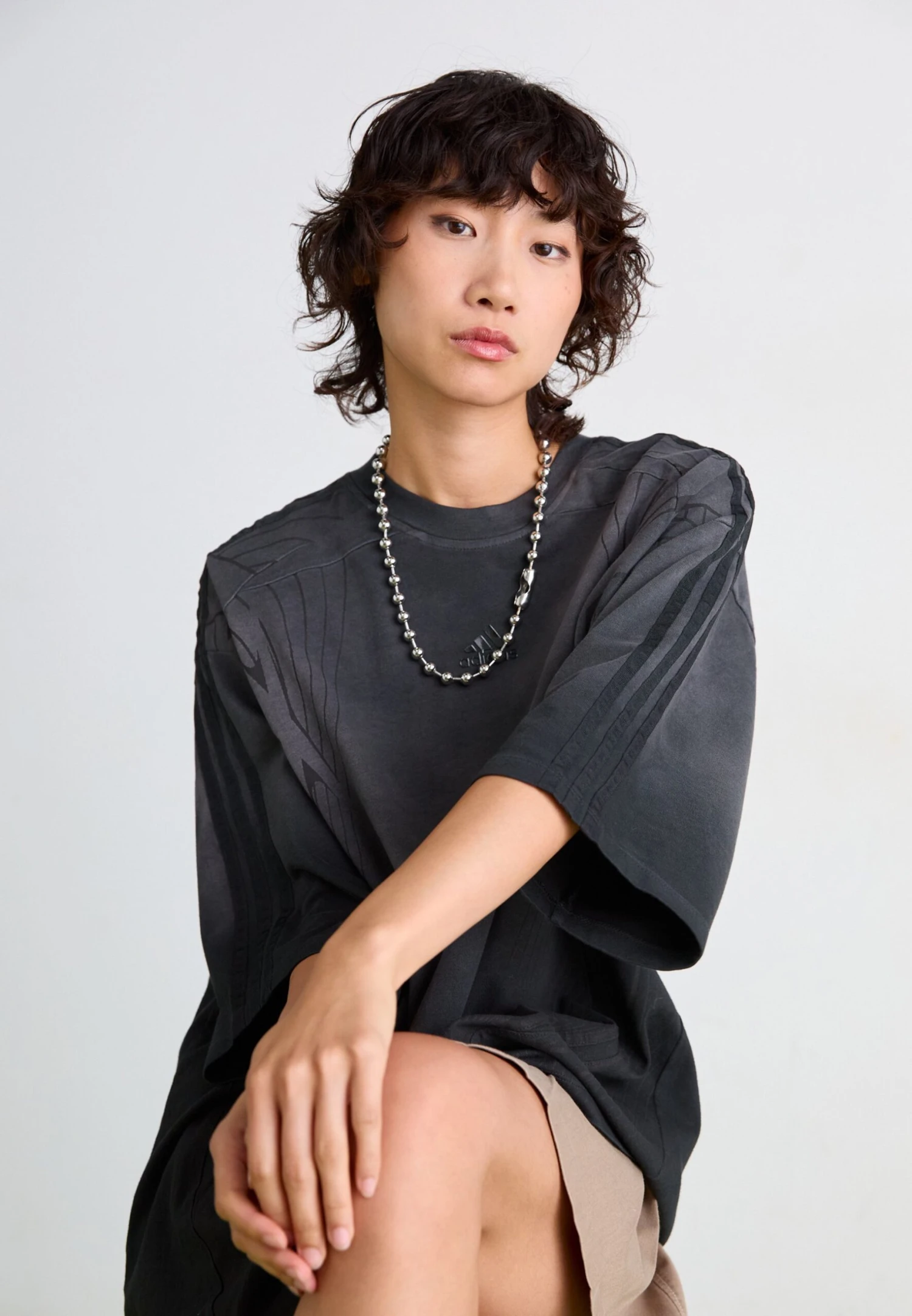 Adidas Originals TEE - Print T-shirt - Black/grey Six 4 Adidas Originals TEE - Print T-shirt - Black/grey Six - Image 4