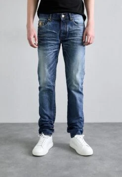 Versace PANT - Straight Leg Jeans - Medium Blue