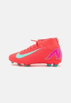 Nike Performance 10 CLUB UNISEX - Firm-ground Football Boots - Ember Glow/aurora Green