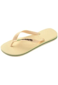Havaianas BRASIL LOGO BUTTERCREAM UNISEX - T-bar Sandals - Buttercream -Zalando UK-Outlet b6d1b546cf864592bc9121d89197d7c4