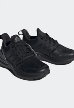 ADIDAS PERFORMANCE Rapidasport K - Neutral Running Shoes - Core Black Core Black Iron Metallic -Zalando UK-Outlet b77559544af9407d8b527dc34fa9af96