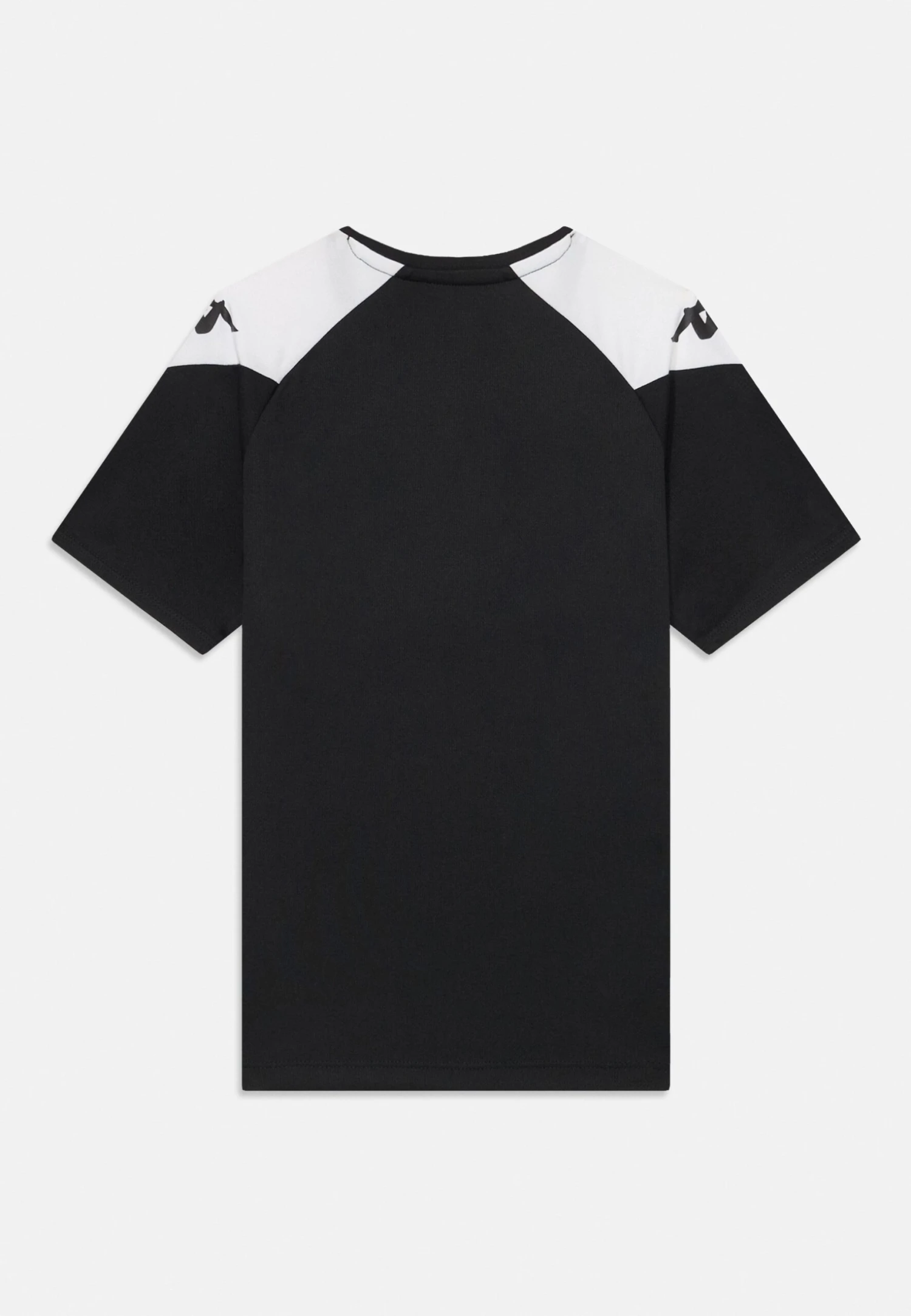 Kappa LORETO UNISEX - Sports T-shirt - Black/white 2 Kappa LORETO UNISEX - Sports T-shirt - Black/white - Image 2