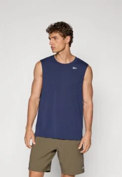 Reebok TRAIN EASY FIT SLEEVELESS - Top - Vector Navy