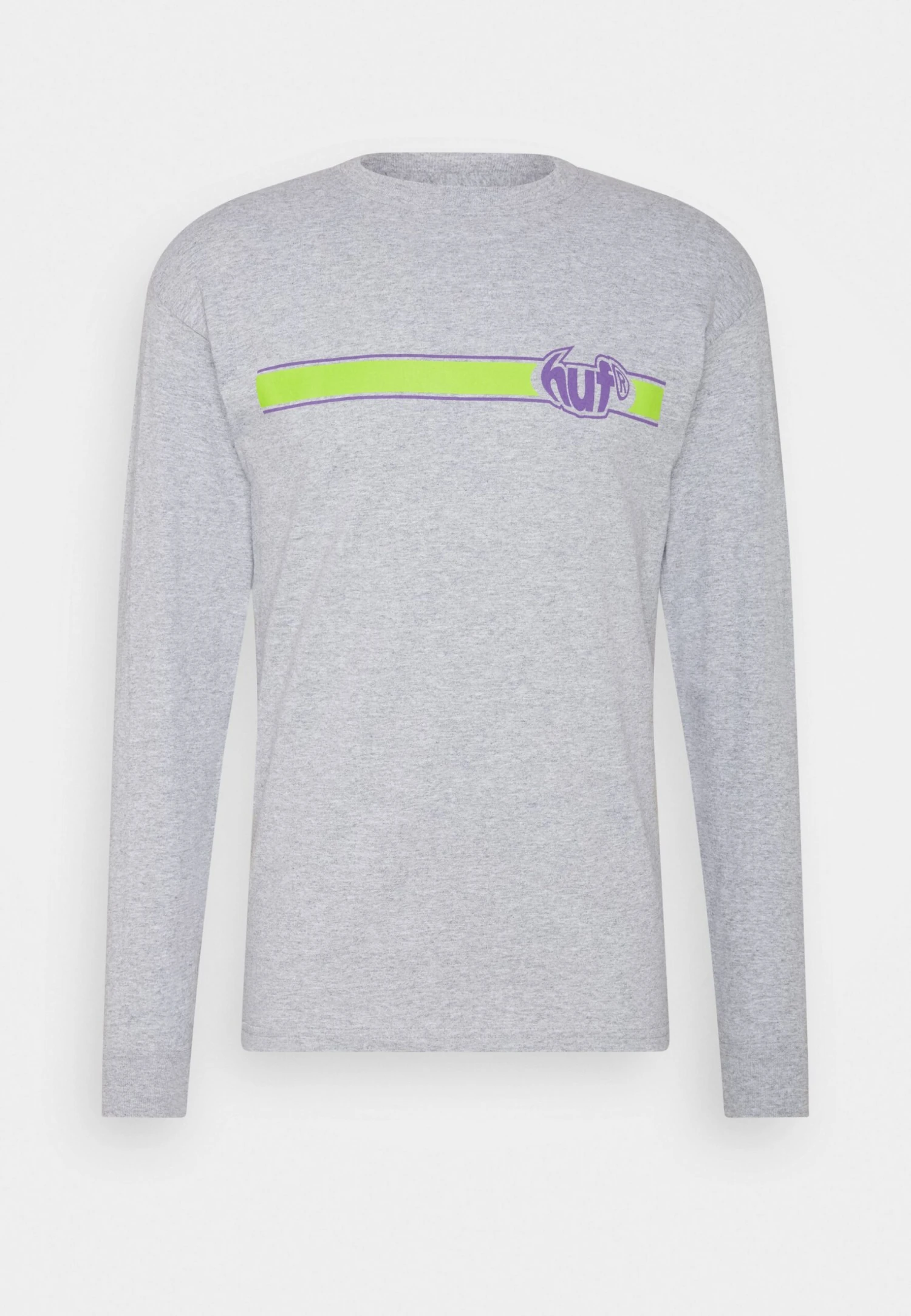 HUF Candyflip Tee - Long Sleeved Top - Athletic Grey 2 HUF Candyflip Tee - Long Sleeved Top - Athletic Grey - Image 2