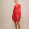 Wal G HOPE LONG SLEEVE - Occasion Wear - Red Rose Print