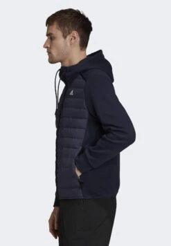 ADIDAS PERFORMANCE Varilite Hybrid Down - Running Jacket - Blue -Zalando UK-Outlet bb6223968d27499b8893961c5ac04070