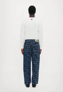REPEAT LOGO DOUBLE SCOOP PANT - Relaxed Fit Jeans - Indigo -Zalando UK-Outlet bb7f77a563c74dd6a09cb98ba8f74e79