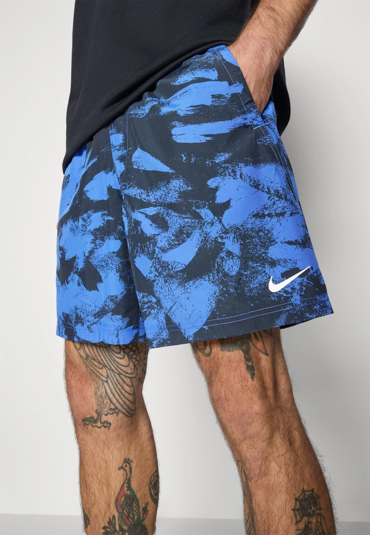 Nike Performance FORM SHORT - Sports Shorts - Comet Blue/black 4 Nike Performance FORM SHORT - Sports Shorts - Comet Blue/black - Image 4