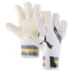 Puma Ultra Grip Hybrid Pro- Goalkeeping Gloves - White Blackocean Divedeep Orchidyellow Alert