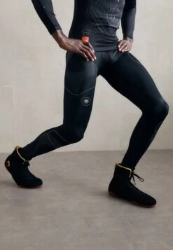 Venum NEXUS SPATS - Leggings - Black/silver-coloured