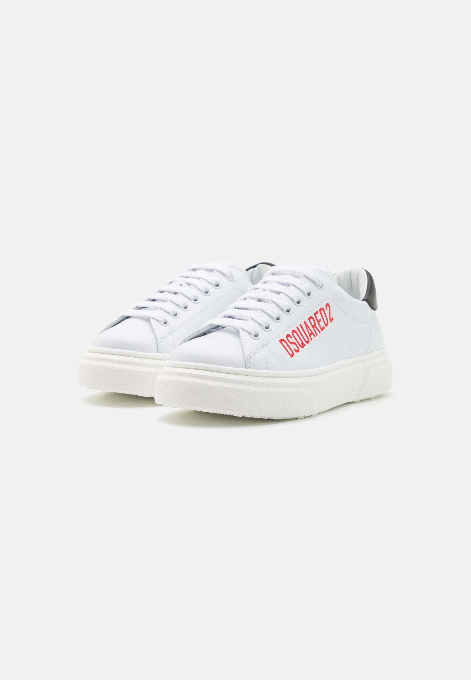 DSQUARED2 Unisex - Trainers - White/Black/Red 2 DSQUARED2 Unisex - Trainers - White/Black/Red - Image 2