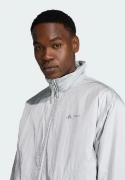 Adidas Sportswear M - Outdoor Jacket - Silver -Zalando UK-Outlet bc2f5bce505c4eeb9c6ace96685cad3d