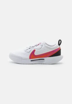 Nike Performance Zoom Court Pro - Multicourt Tennis Shoes - White/Picante Red/Black-Fuchsia Dream