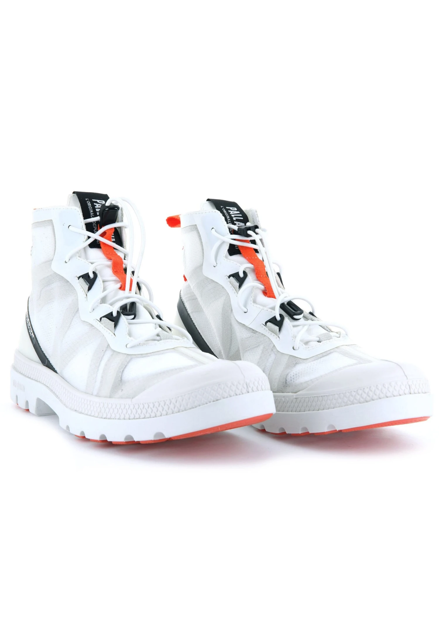 Palladium Travel Lite Unisex - Lace-Up Ankle Boots - Star White 2 Palladium Travel Lite Unisex - Lace-Up Ankle Boots - Star White - Image 2