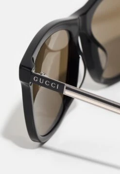 Gucci Sunglasses - Black/Ruthenium/Brown -Zalando UK-Outlet bd253c71633446e8819d19e3c1a0af52