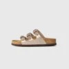 Birkenstock FLORIDA BF GRACEFUL TAUPEN - REGULAR - Mules - Graceful Taupe