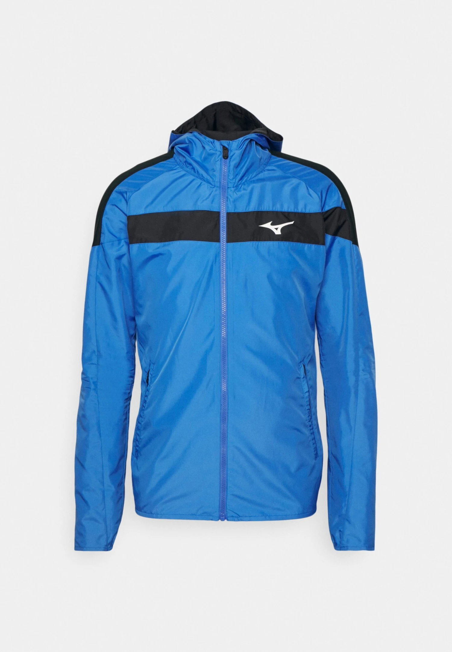 Mizuno Hooded Jacket - Training Jacket - Nebulas Blue 6 Mizuno Hooded Jacket - Training Jacket - Nebulas Blue - Image 6
