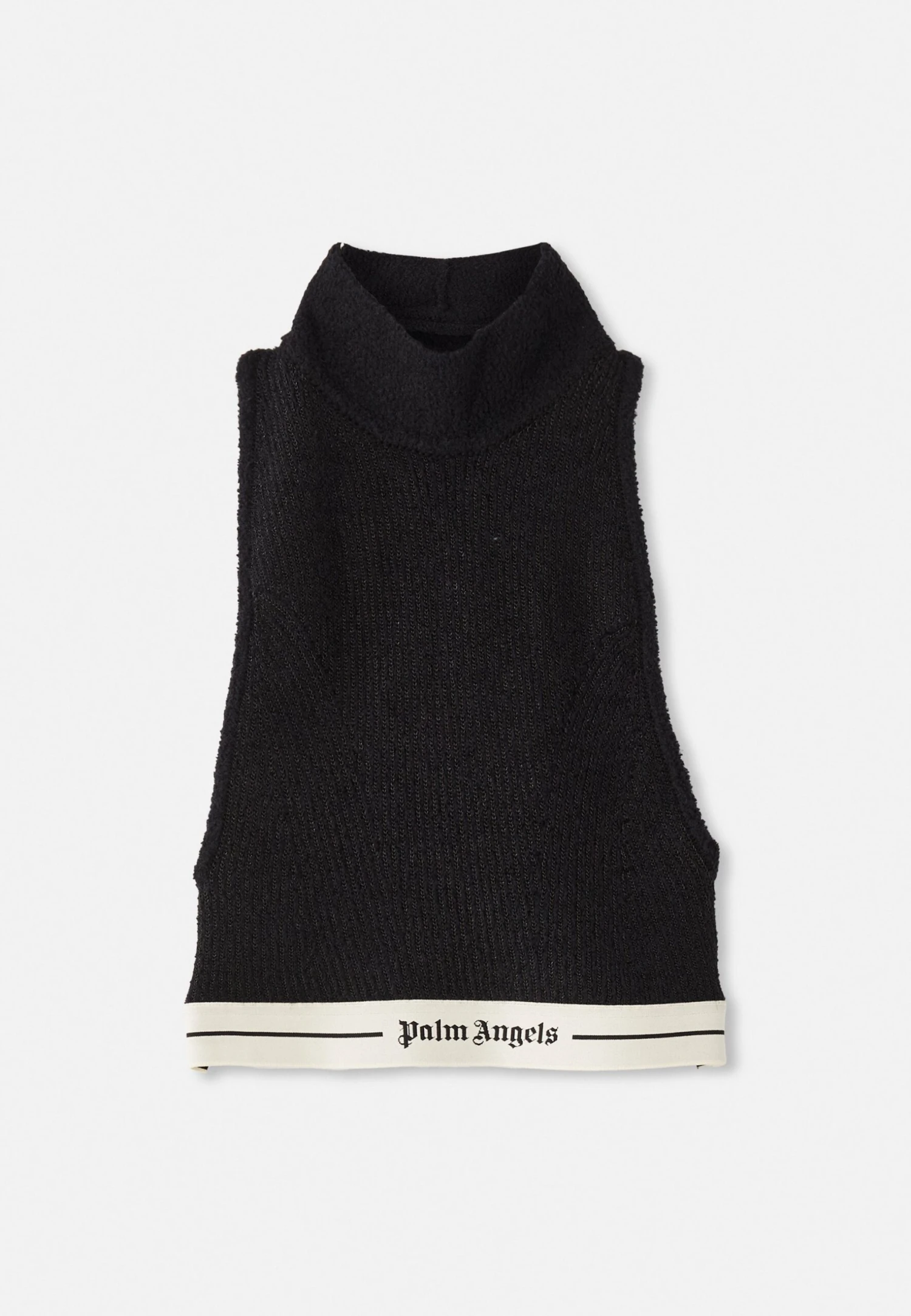 Palm Angels Top - Black/off White 5 Palm Angels Top - Black/off White - Image 5