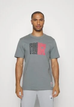 Nike Performance Tee- Print T-Shirt - Cool Grey