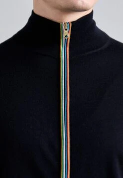 PAUL SMITH CARDIGAN ZIP THRU - Cardigan - Blue -Zalando UK-Outlet be14acf98e7e40db9820a6bf539cec88