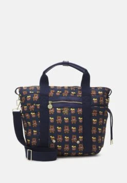 Guess 3Pc Mommy & Laundry Set - Baby Changing Bag - Dark Blue