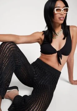 WEEKDAY Diana Trouser - Trousers - Black -Zalando UK-Outlet be92c591682741dfb597fbcd982fabfc