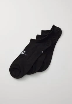 Nike Sportswear EVERYDAY ESSENTIAL UNISEX 3 PACK - Socks - Black/white