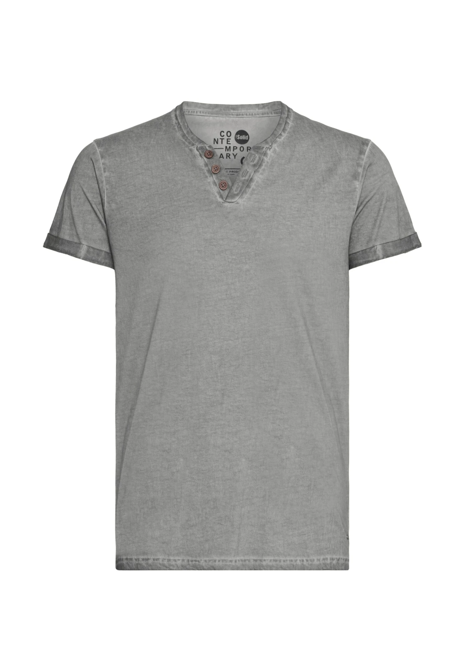 Solid SDTino - Basic T-shirt - Grey 8 Solid SDTino - Basic T-shirt - Grey - Image 8