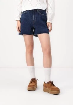 TOM TAILOR Denim TTMOM - Denim Shorts - Used Mid Stone Blue