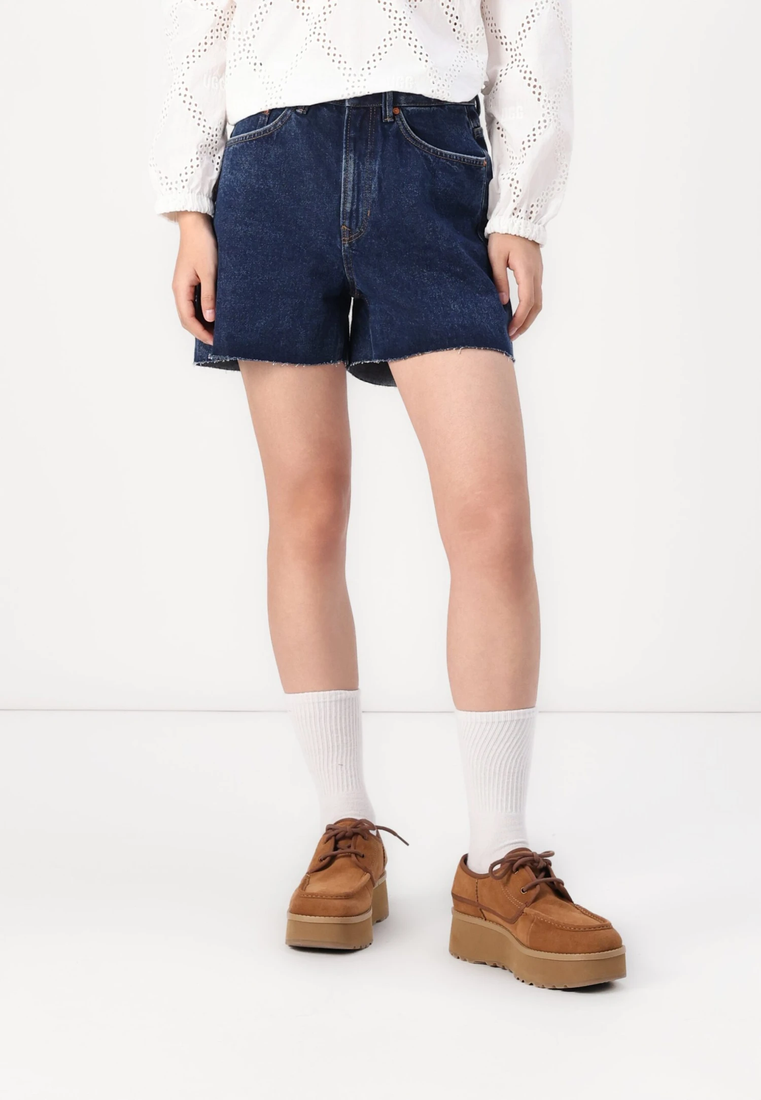 TOM TAILOR Denim TTMOM - Denim Shorts - Used Mid Stone Blue 1 TOM TAILOR Denim TTMOM - Denim Shorts - Used Mid Stone Blue