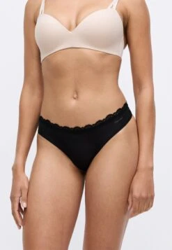 CALVIN KLEIN UNDERWEAR THONG STRETCH 3 PACK - Thong - Black/cedar -Zalando UK-Outlet bf83b2af47e84fd6b0791f66f439b229